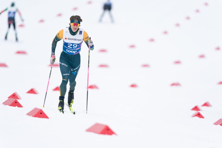 Trondheim, Norway (NOR): Matthew Smith (RSA) - FIS Nordic World Ski Championships Cross-Country, 10km, Trondheim (NOR). South Africa