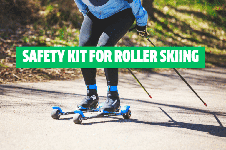 Safety kit for roller skiing – this is what you need