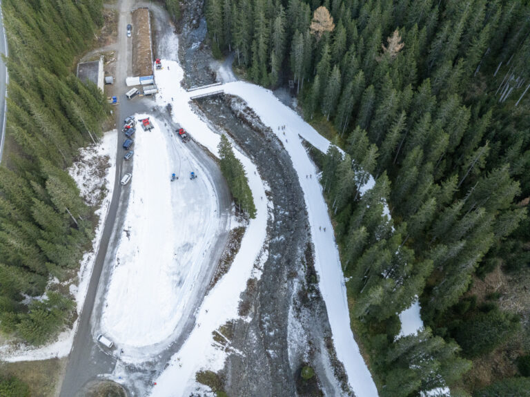 Davos snow